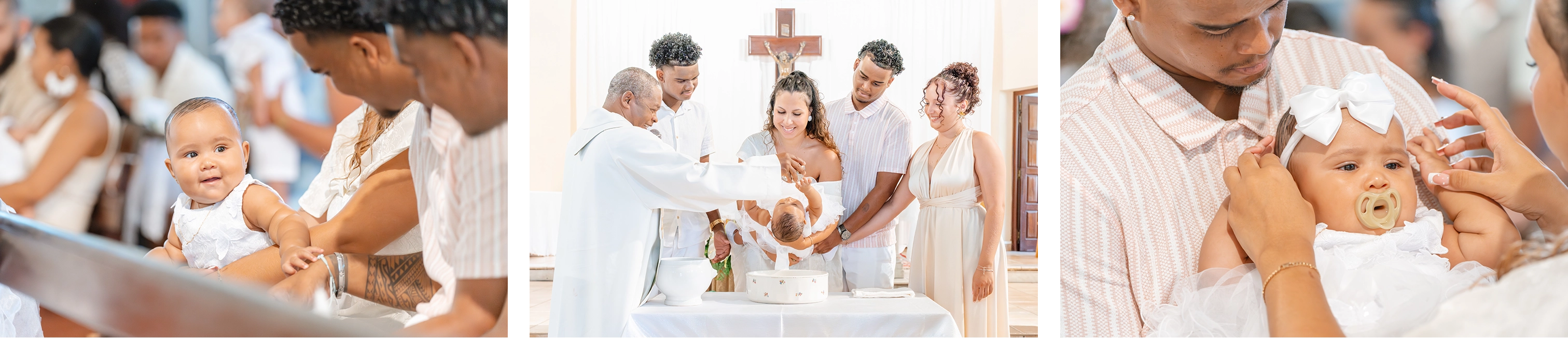 baptême par Aurélie Rivière, photographe professionnelle à l'Ile de la Réunion