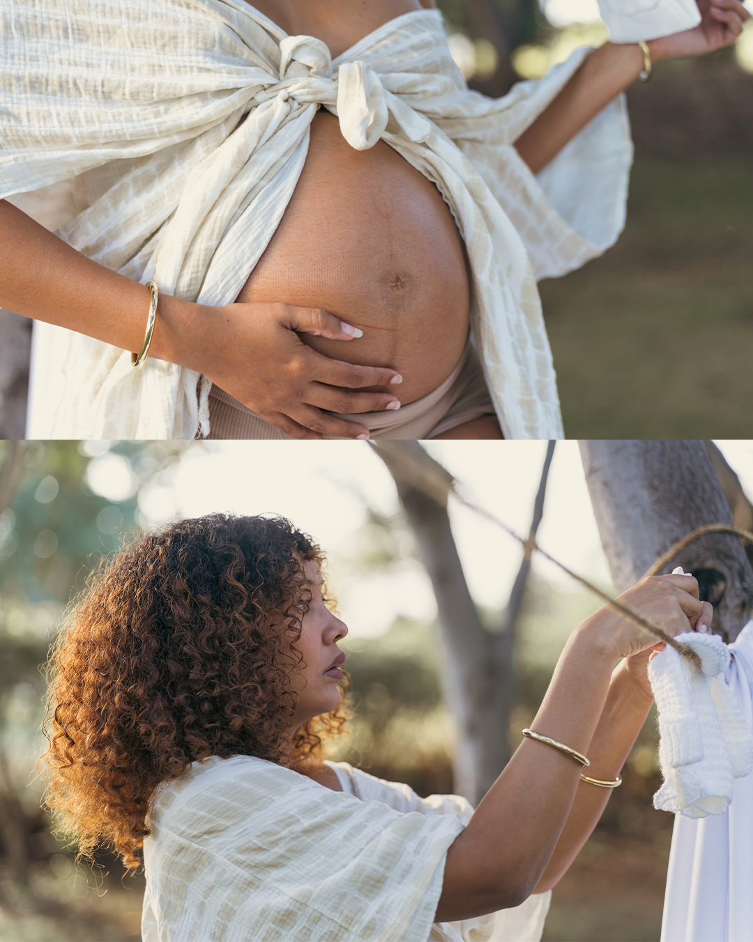 Shooting grossesse par Aurélie Rivière, photographe professionnelle à l'Ile de la Réunion