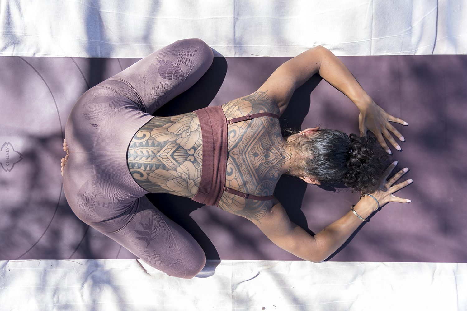 Shooting bien-être réalisé par Aurélie Rivière, photographe professionnelle à l'Ile de la Réunion