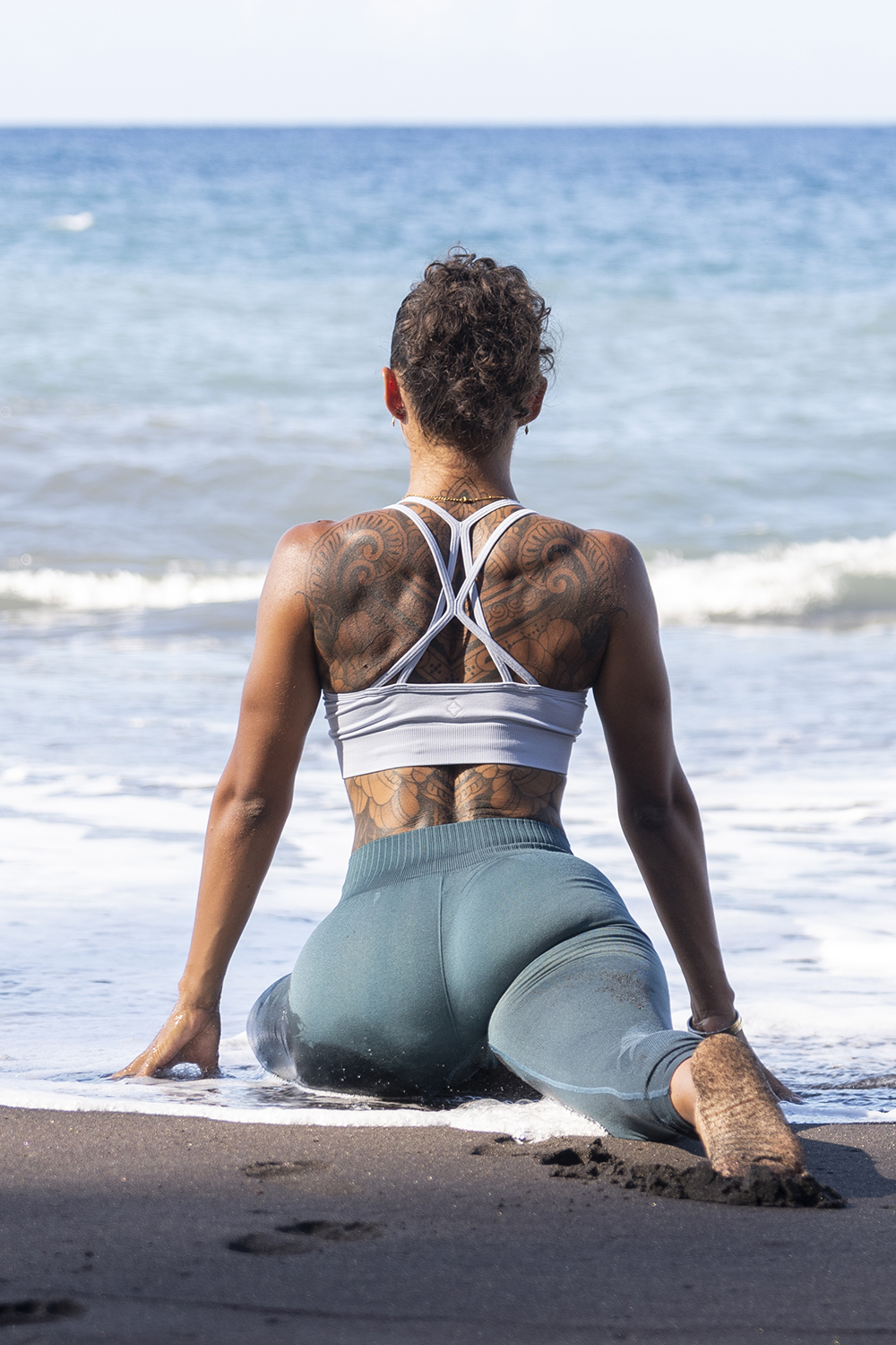 Shooting bien-être réalisé par Aurélie Rivière, photographe professionnelle à l'Ile de la Réunion
