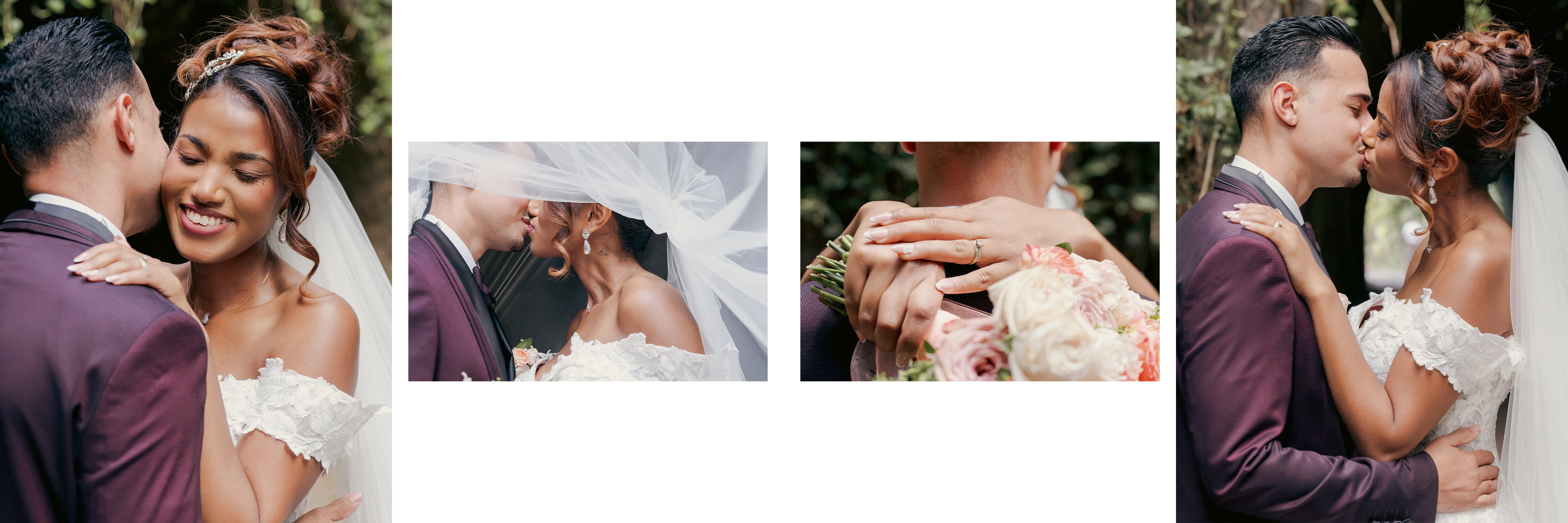 Portrait de mariage par Aurélie Rivière, photographe professionnelle à l'Ile de la Réunion